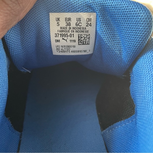 PUMA x SONIC Suede Sneakers JR - Picture 3 of 7